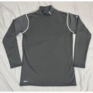 Nike Pro Team Mens XL Kobe Bryant Sheath Mock Neck L/S Shirt Black NikeFIT
